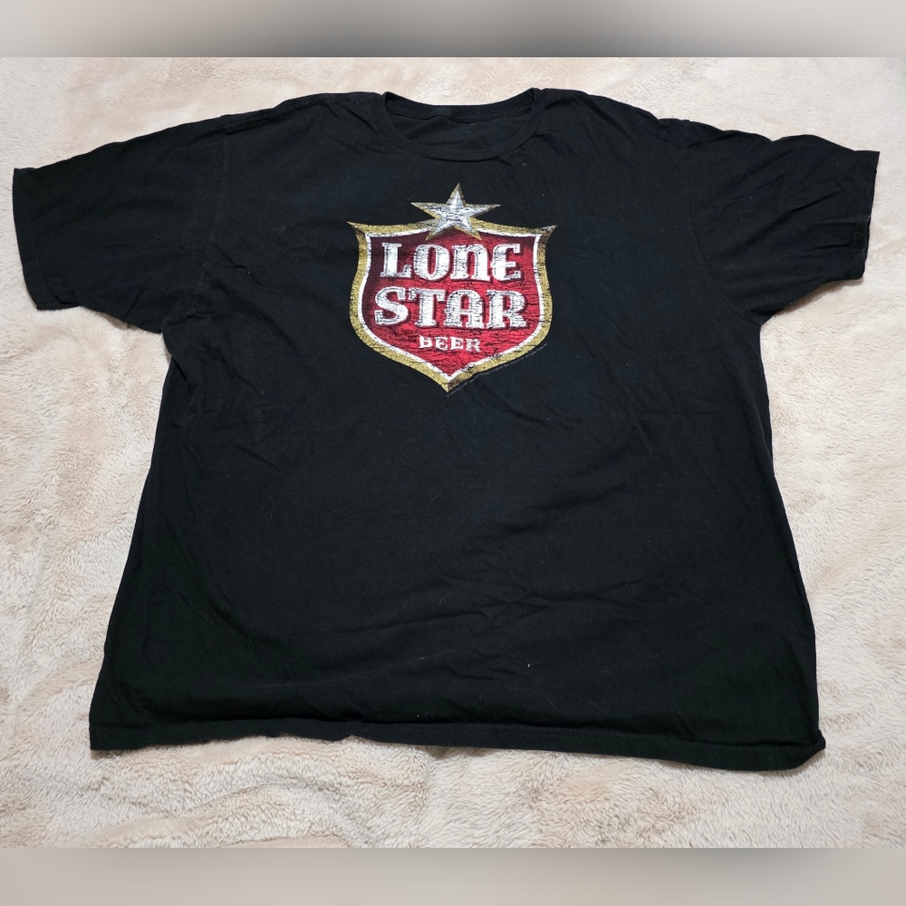 Lone Star Beer Black T-Shirt